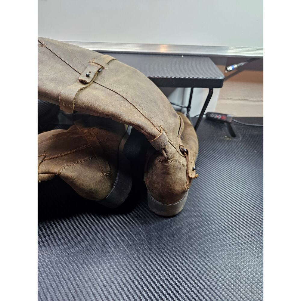 Teva Womens De La Vina Riding Boots Waterproof Leather Brown/Tan 1003011 Size8.5 - Picture 4 of 10